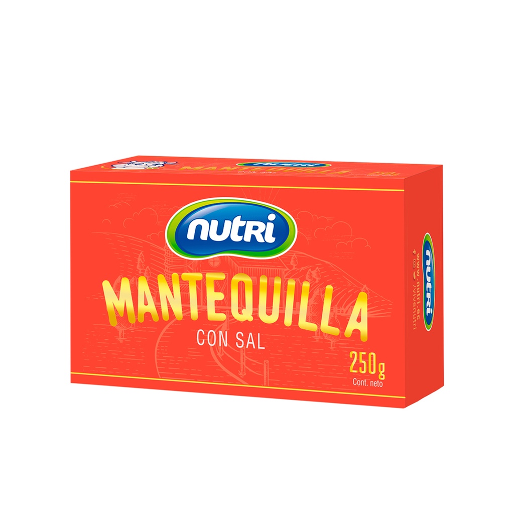 MANTEQUILLA CON SAL 250 G PASTEURIZADA