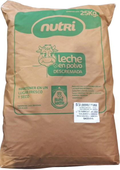 LECHE DESCREMADA EN POLVO