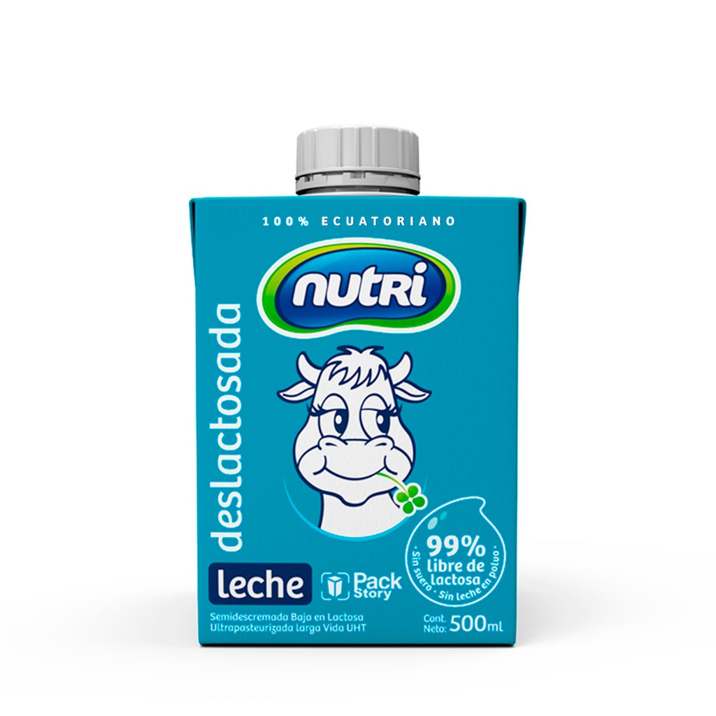 LECHE DESLACTOSADA UHT SQUARE 500ML +iva