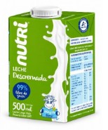 LECHE DESCREMADA  UHT TETRA UEDGE 500ML